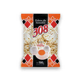 308 FIDEOS C.HUEVO NIDO Nº2 x 500 GR